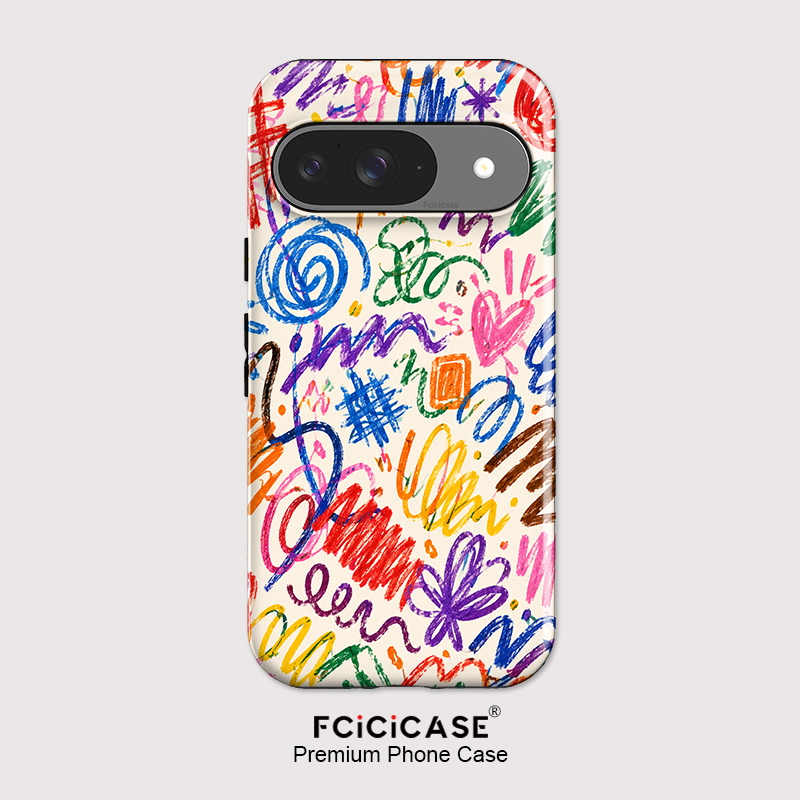 Google Pixel 8A - Fcicicase Art Painting Phone Case For
