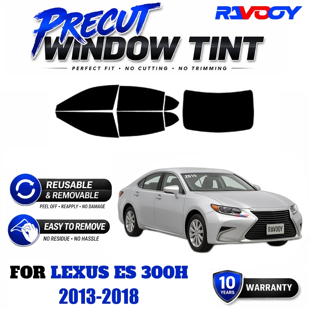 RAVOOY Precut Window Tint, Reu - Air Bubble Remover recension och pris