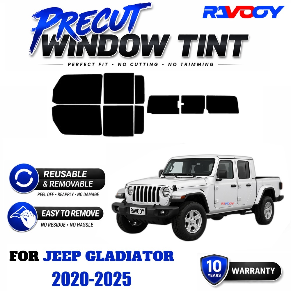 RAVOOY Precut Window Tint, Reu - Air Bubble Remover recension och pris