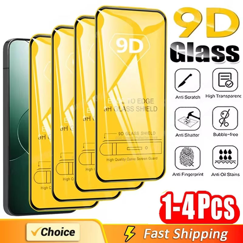 1-4PCS 9D Screen Protector For - Screen Protector Cutter recension och pris