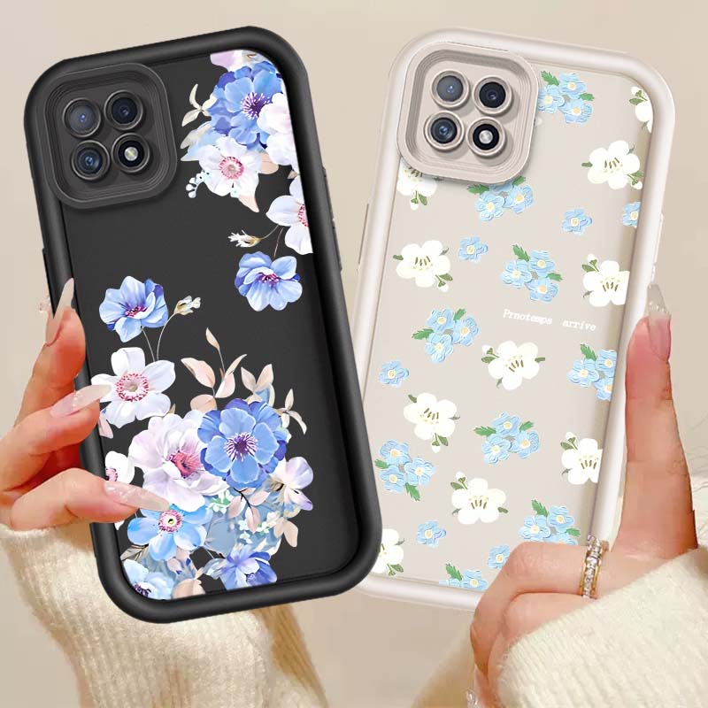 Blue Pink Floral Pattern Gift  - Oppo A78 recension och pris