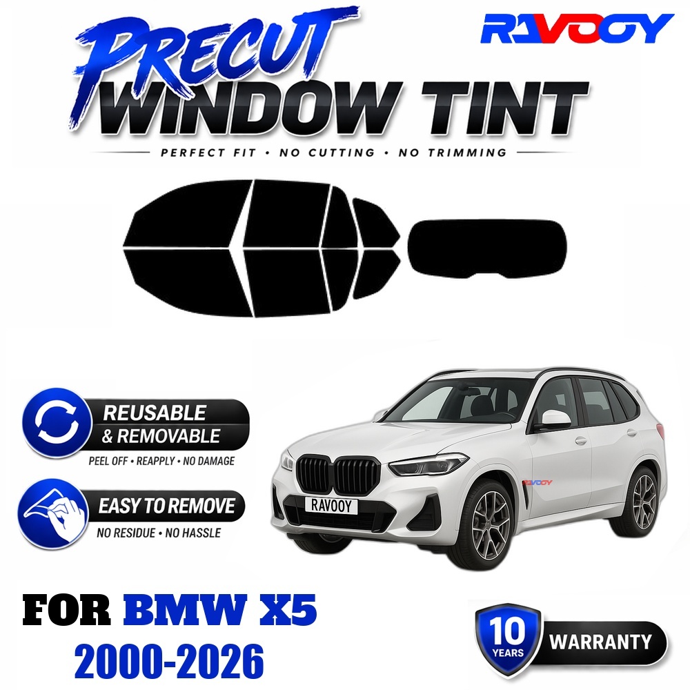 RAVOOY Precut Window Tint, Reu - Air Bubble Remover recension och pris
