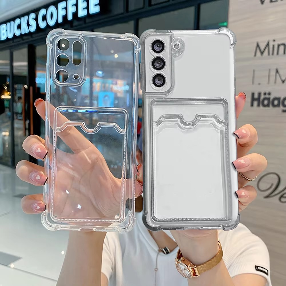 Clear Silicone Card Slot Holde - Camera Lens Protector recension och pris